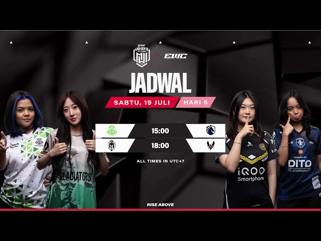 🔴 LANGSUNG | HARI 5 | MWI di Babak Knockout EWC 2025 | (IND)