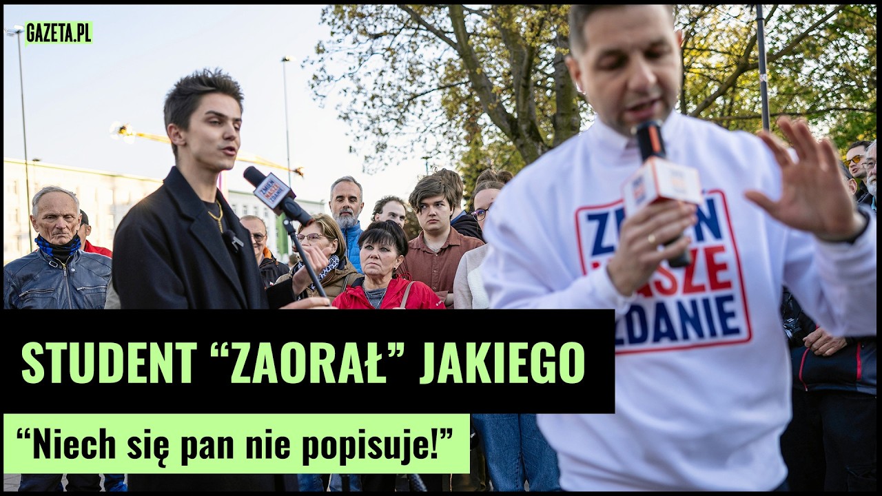 "Nie przyszedłem się nawalać". Ostra dyskusja na spotkaniu z Jakim!