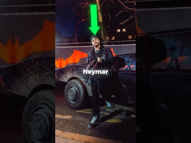 O Batmóvel de R$8 milhões do Neymar!!!