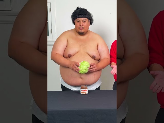 Sumo Wrestler Vs Nutella