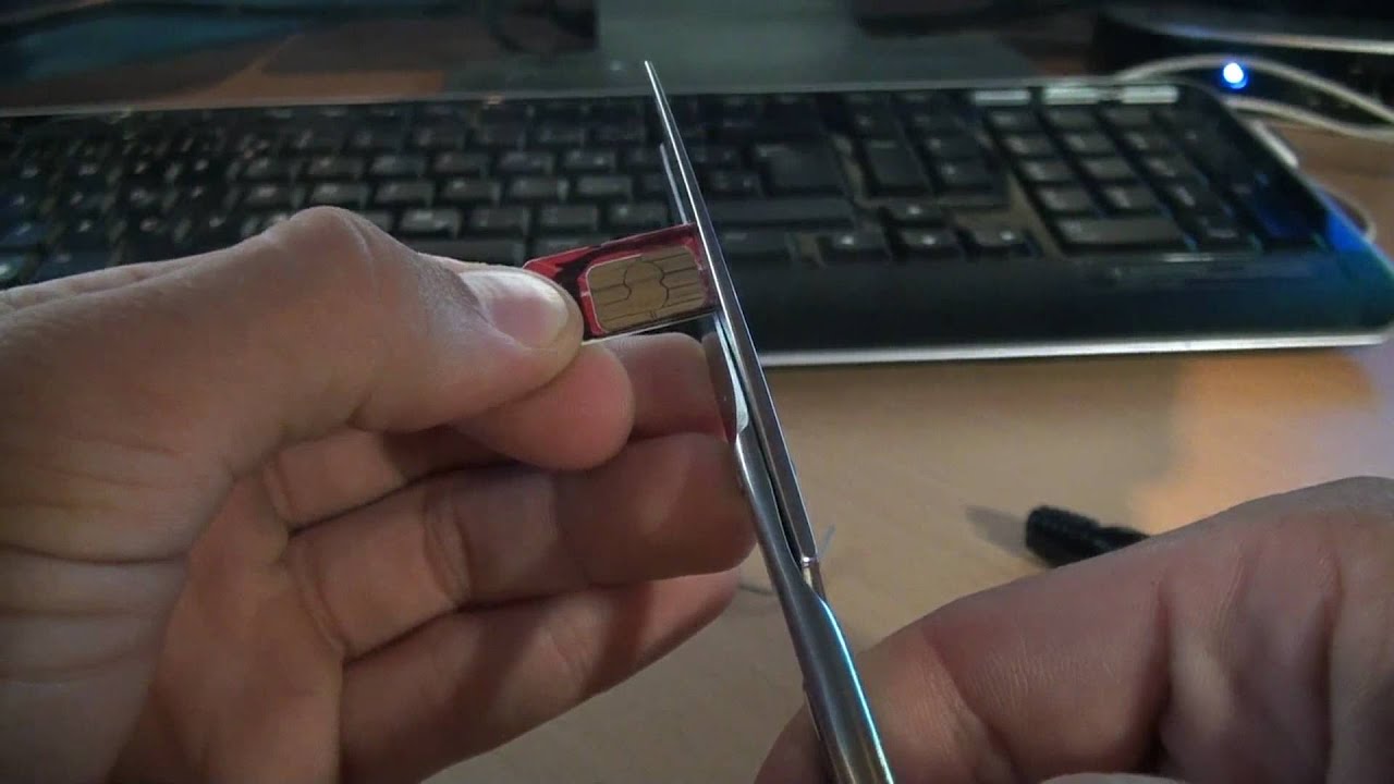Transformer sa Carte SIM en une Micro SIM ! YouTube