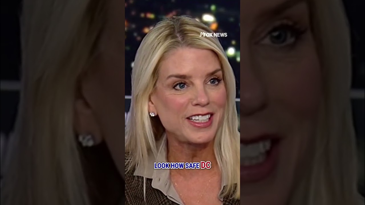 Pam Bondi: Pritzker 'should be begging' Trump for help #trump #shorts #chicago #crime
