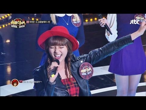 '좋은 날' 후반부! 아이유 (IU) 3단 고음 완벽재현! - 히든싱어2 7회