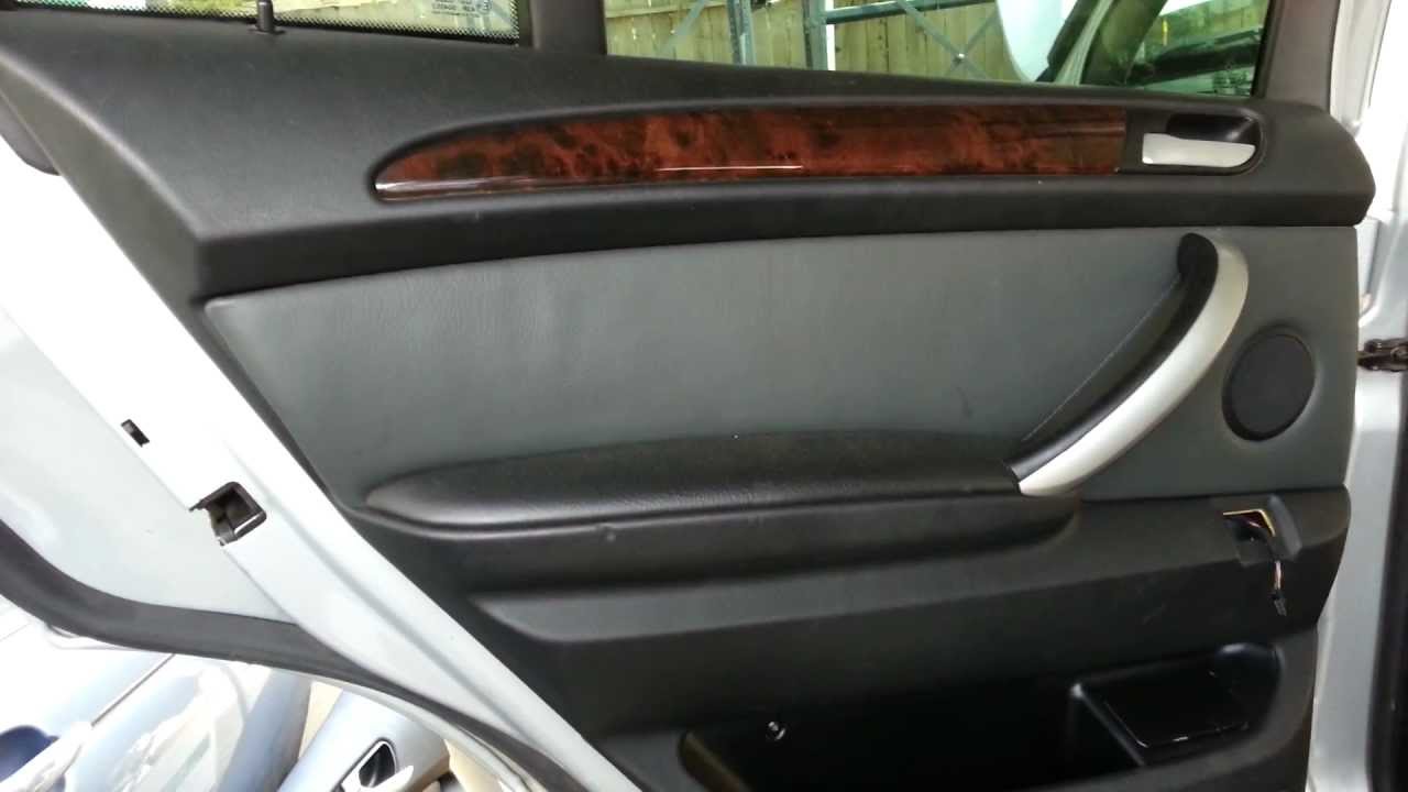 2003 Bmw x5 rear door panel removal #2