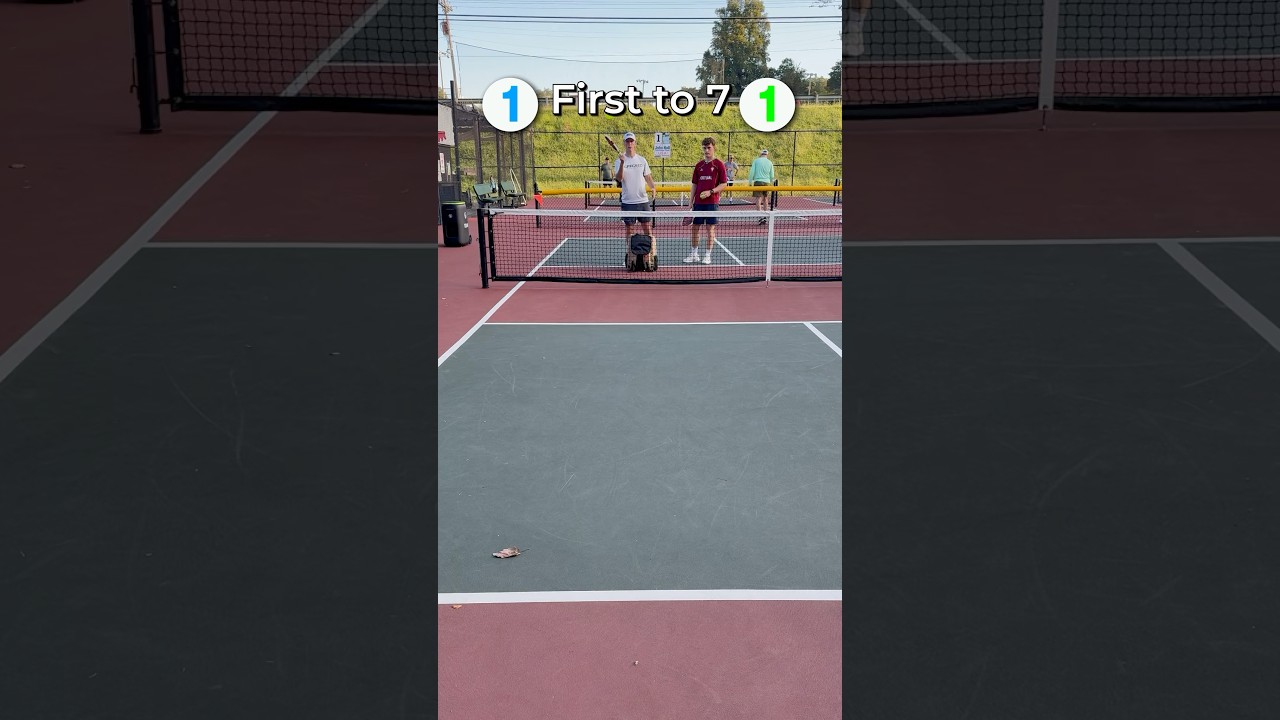 Game of 7! #pickleball