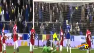 اهداف مباراة ايفرتون 3-0 ارسنال الدوري الانجليزي 6-4-2014 HD