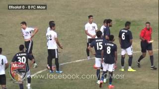 ملخص مباراة المصرية للإتصالات 0 : 0 نادي مصر دوري ممتاز ب -