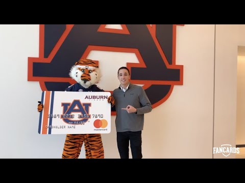 Fancards announces partnership with Auburn Athletics, with a little bit of help from Aubie Fancards announces partnership with Auburn Athletics, with a little bit of help from Aubie