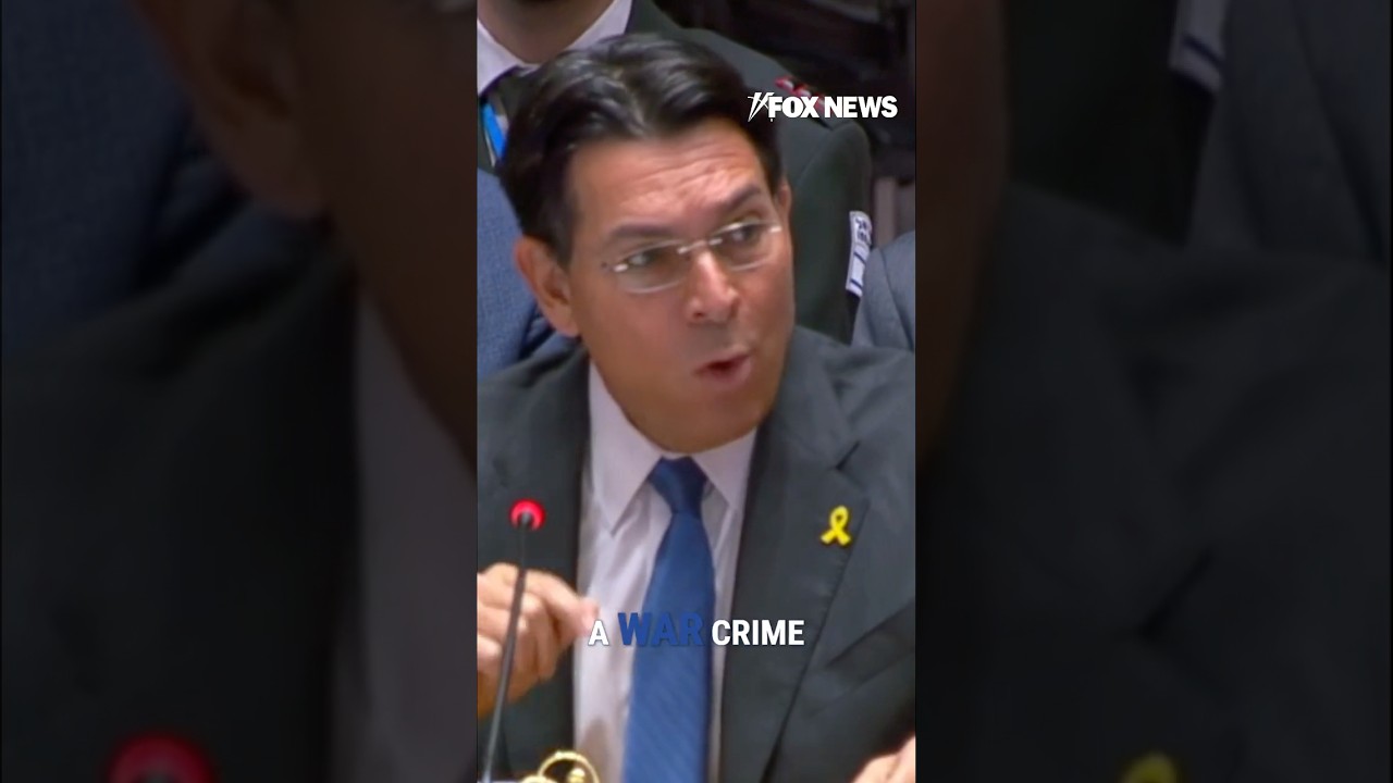 ‘WAR CRIMES’: Israeli ambassador rips Iran over hospital attack #shorts #foxnews #israel #iran
