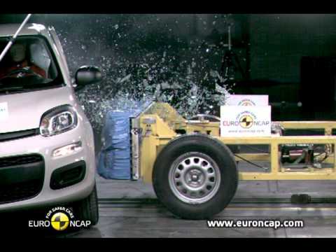 Видео катастрофа тест FIAT PANDA от 2011 година
