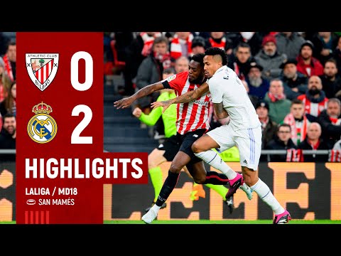 HIGHLIGHTS | Athletic Club 0-2 Real Madrid | LaLiga 2022-23 MD18