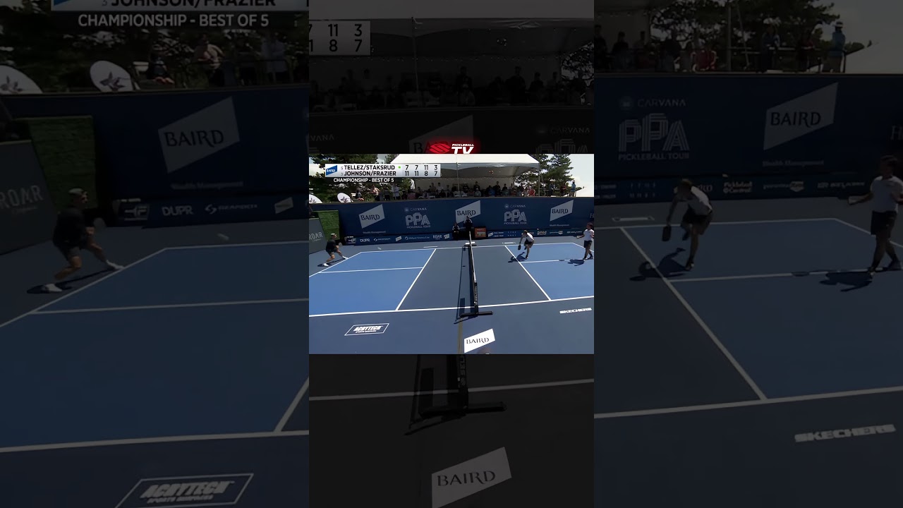 JW with a little premature excitement 🤣✌️#pickleball #pickleballislife #pickleballhighlights