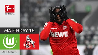 Last-Minute-Win by Modeste | Wolfsburg — FC Köln 2-3 | All Goals | Matchday 16 – Bundesliga 2021/22