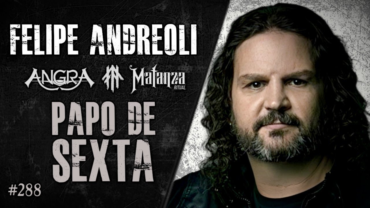 🔴 PAPO DE SEXTA com FELIPE ANDREOLI (Angra, Matanza Ritual) | Heavy Talk Live #288