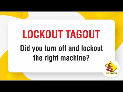 Lockout Tagout Video - Always Lockout the Right Machine