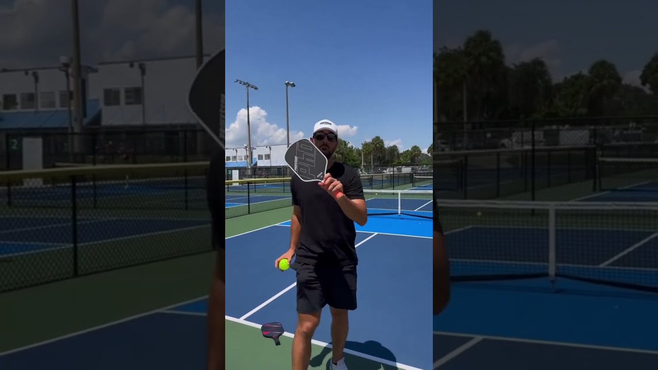 How To Get More Top Spin On Your Pickleball Serve!