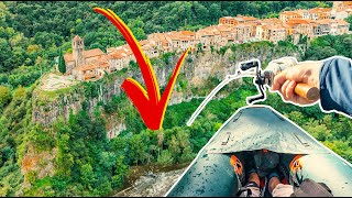 Kayak Fishing Under Spain’s Cliff-Top Medieval Town — Surprise Strike!