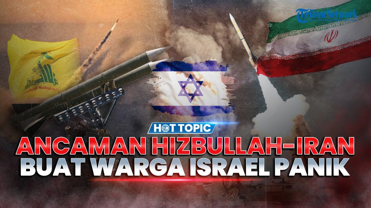 🔴Ancaman Hizbullah Buat Warga Israel Ketar-ketir hingga Zionis Siaga Tinggi Serangan Iran Mendatang