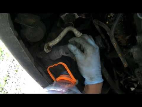 VW Golf IV - Radiator Coolant Draining