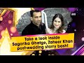 Take a look inside Sagarika Ghatge, Zaheer Khan post-wedding starry bash!