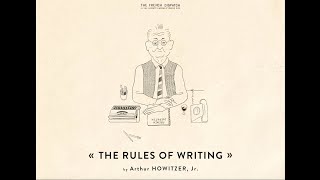 “The Rules of Writing” by Arthur