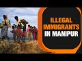 Illegal immigrants from Manipur flee to Mizoram as the Manipur Govt clamps down on them
