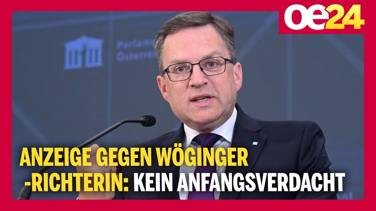 Anzeige gegen Wöginger-Richterin: Kein Anfangsverdacht