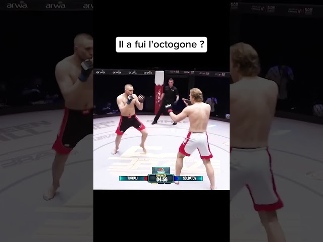 Pourquoi à t-il fui l'octogone ?                #boxing #drole #mma #fun #shorts