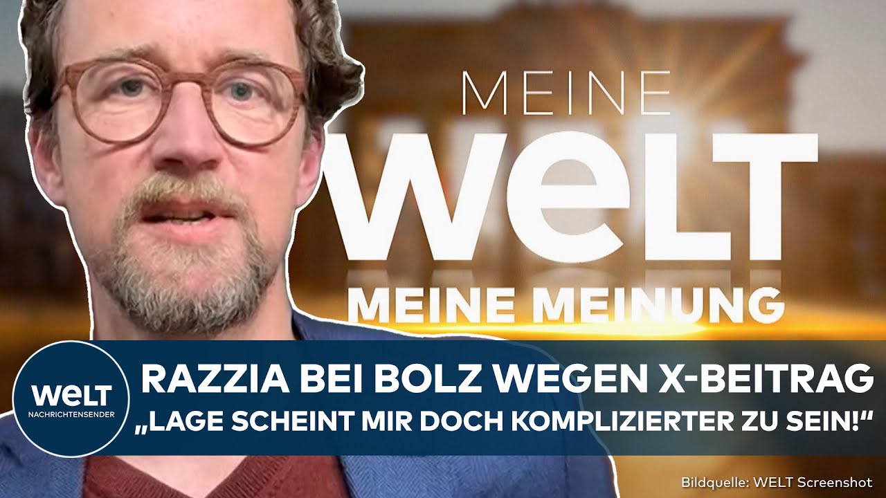MEINE MEINUNG: Razza bei Bolz wegen Beitrag auf X! "Lage scheint mir doch komplizierter zu sein!"
