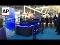Flying car prototype at MWC tech show in Barcelona