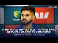 Shreyas Iyer on adapting to pitches & facing Australia’s powerplay pressure | #AUSvIND