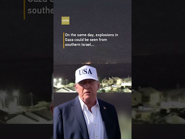 Trump says 'good chance' of Gaza ceasefire