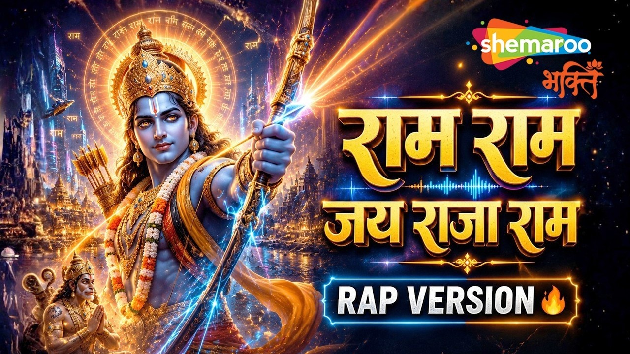 🚩 Ram Ram Jai Raja Ram (Rap Version) 🔥 Modern Ram Bhajan with Powerful Beats | Jai Shri Ram Song