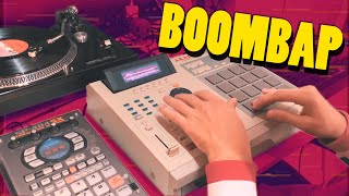 Making a classic Hip-Hop Beat 🎹 MPC 2000XL 🚨 Lofi Boom Bap