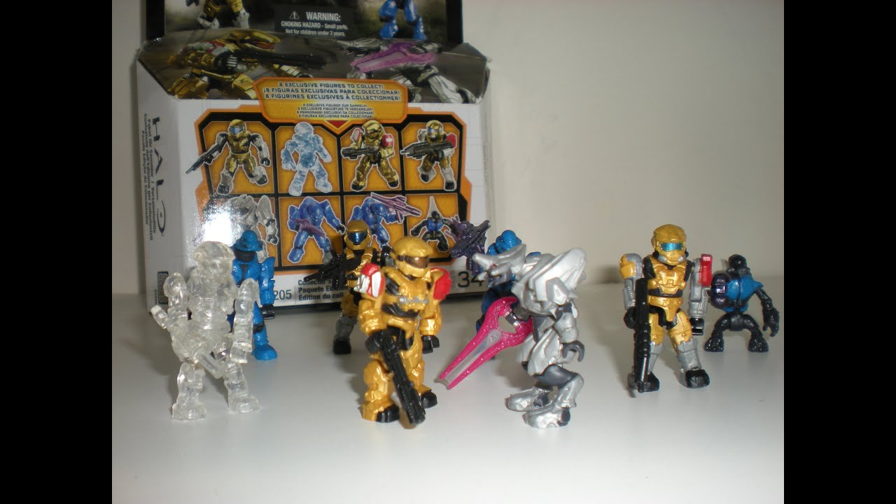 Halo Mega Bloks Collectors Edition Pack Review (97205) - YouTube