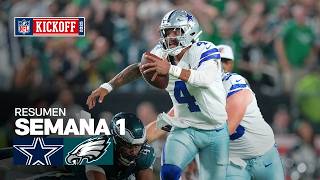Dallas Cowboys vs. Philadelphia Eagles | Resumen NFL en español - Semana 1 | NFL Highlights 2025