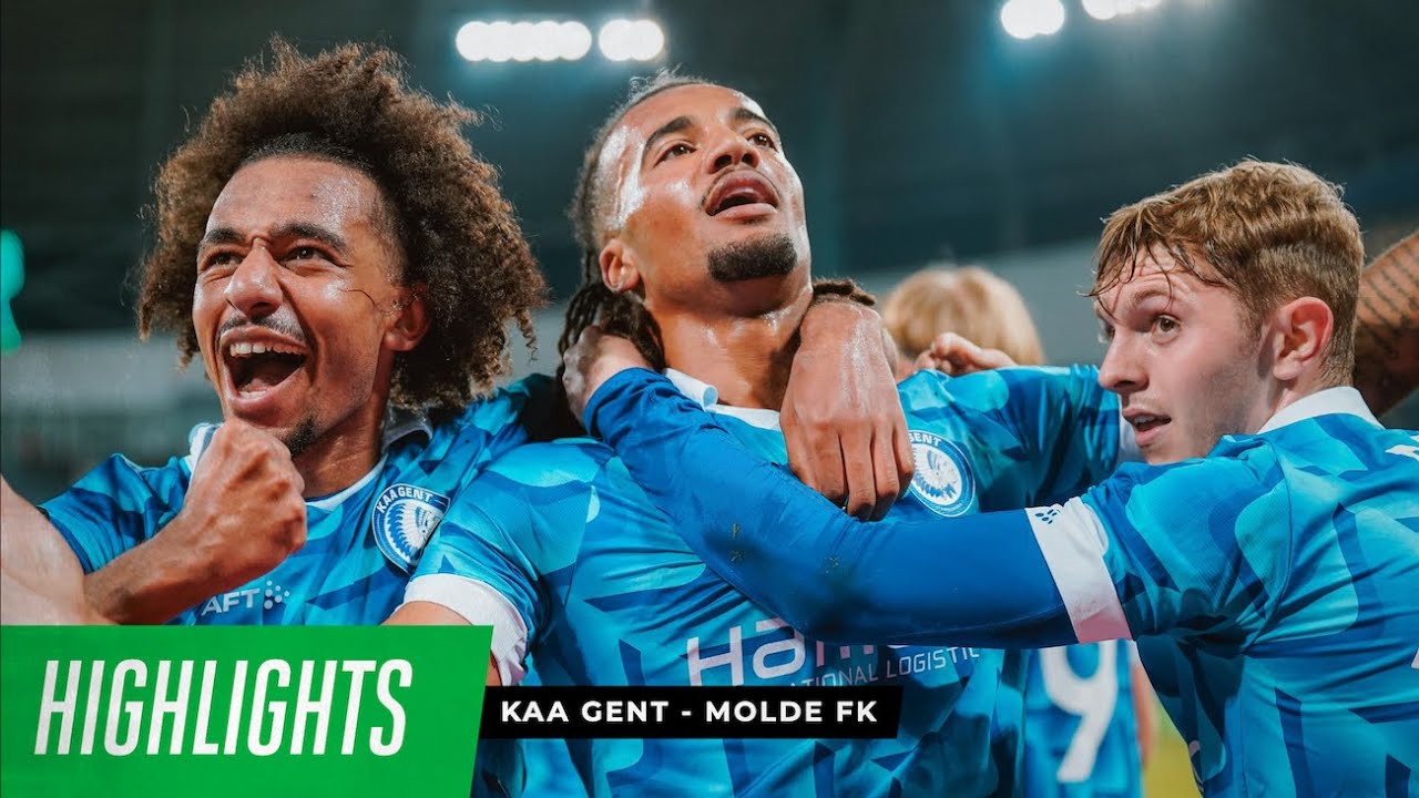 🎬 KAA Gent - Molde FK: 2-1