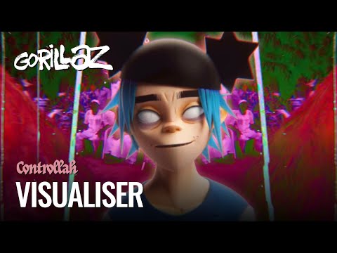 Gorillaz - Controllah ft. MC Bin Laden (Visualiser)