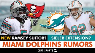 NEW Jalen Ramsey Trade Suitor EMERGING? + Zach Sieler Extension? Miami Dolphins Rumors