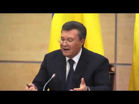 Ukraine's Fugitive President 'Did Not Flee'