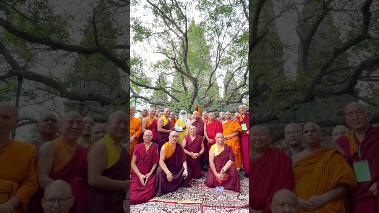 At Bodh Gaya’s Mahabodhi Mahavihara where Gautama Buddha Attained Enlightenment | Sadhguru