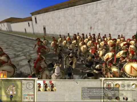 Rome Total War- Hoplitas Espartanos vs Ejército Persa