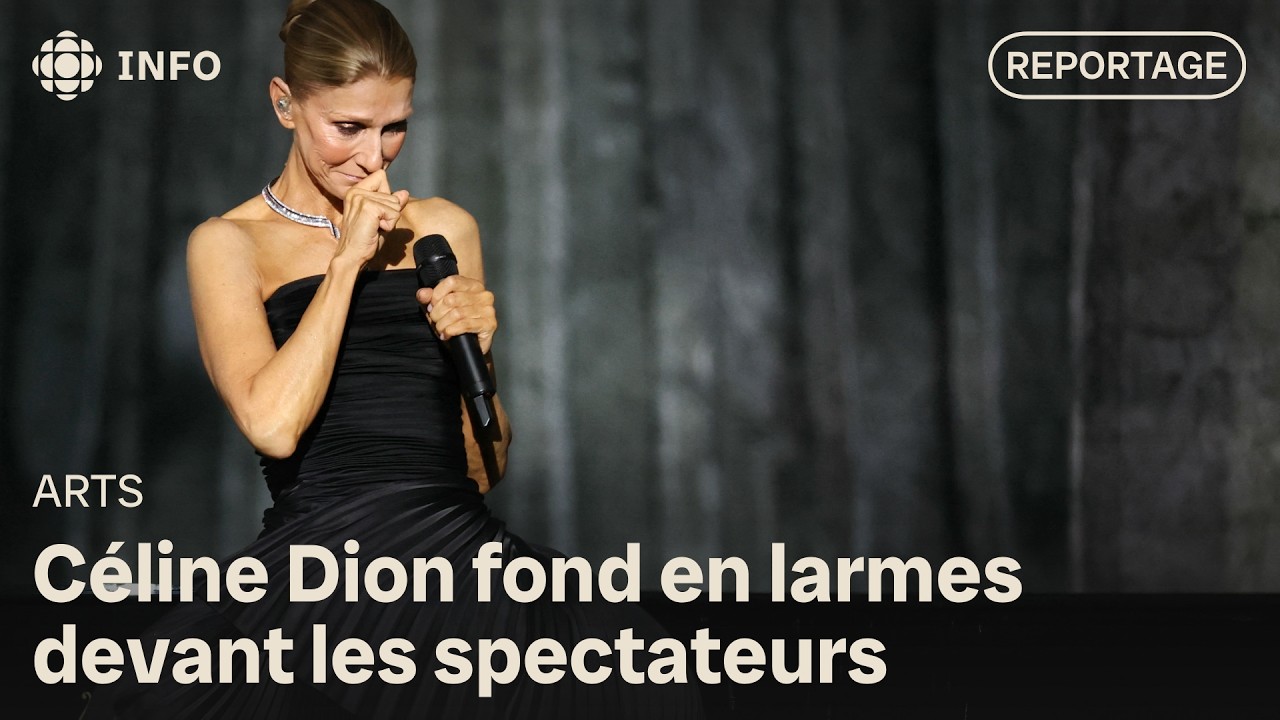 Retour sur scène triomphal pour Céline Dion à Paris