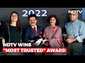 Most Trusted Awards For NDTV, Sreenivasan Jain, Suparna Singh