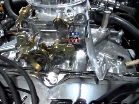 Edelbrock throttle bracket - YouTube 1988 chevy 454 engine diagram 