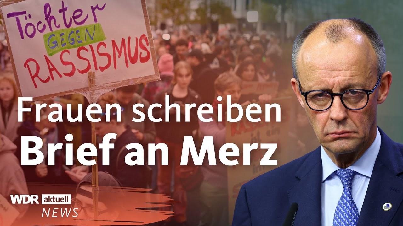 Nach Stadtbild-Aussage: Frauen fordern in Brief an Merz mehr Sicherheit | WDR Aktuelle Stunde