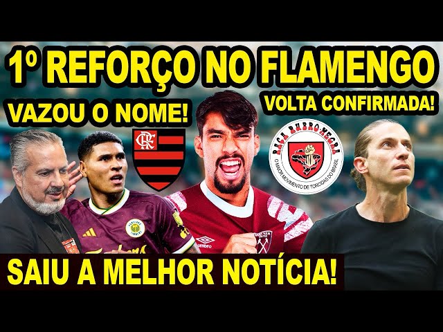 ACABOU A ESPERA! VOLTA CONFIRMADA PARA AJUDAR O FLAMENGO! PAQUETÁ ABSOLVIDO! PROPOSTA NA MESA MENGÃO