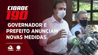 COVID-19 NO CEARÁ: Governador e Prefeito anunciam novas medidas de enfrentamento