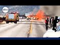 Deadly tour crash near Yellowstone kills seven, two hospitalized in fiery collision