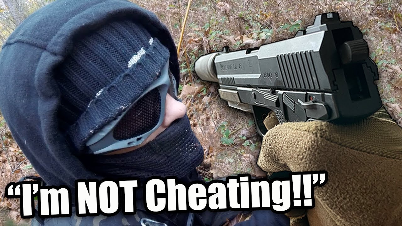 Airsoft cheater accuses me of CHEATING 😡 (INSTANT KARMA)